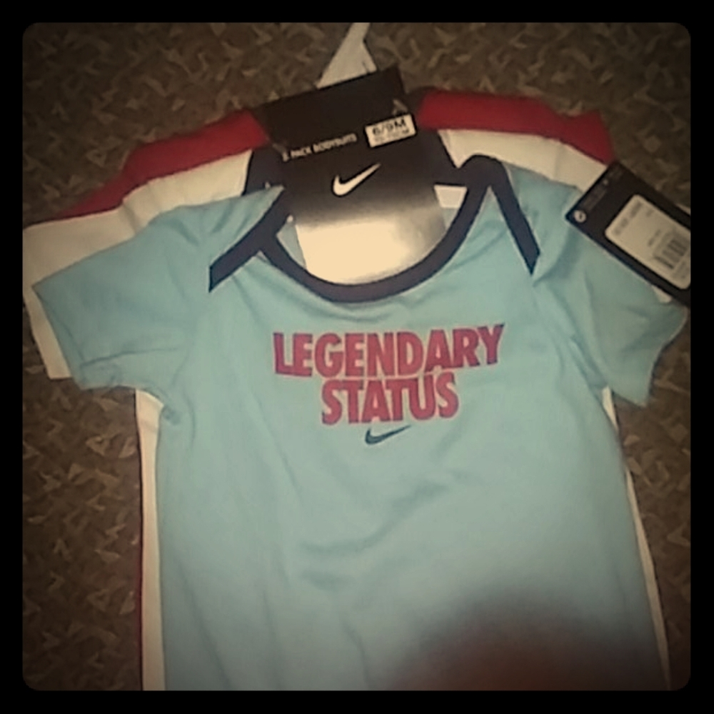 Nike baby onsies